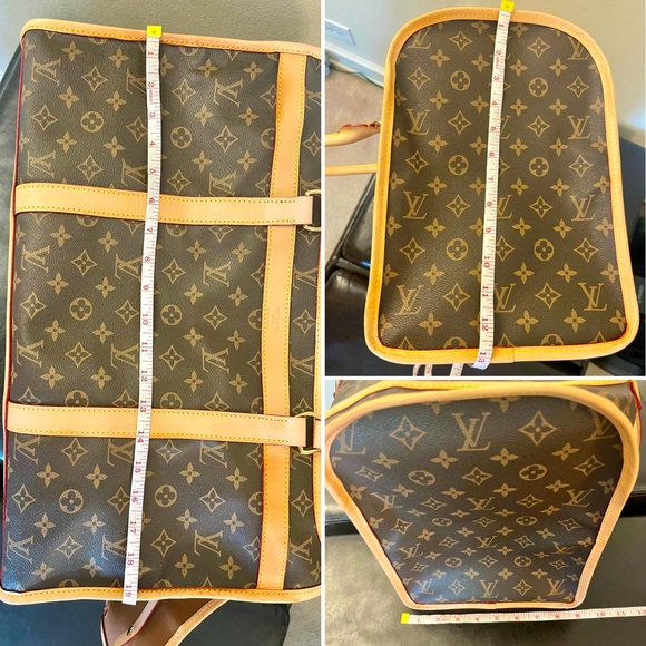 French Luxury Monogram Pet Carrier - Picture 9 of 9